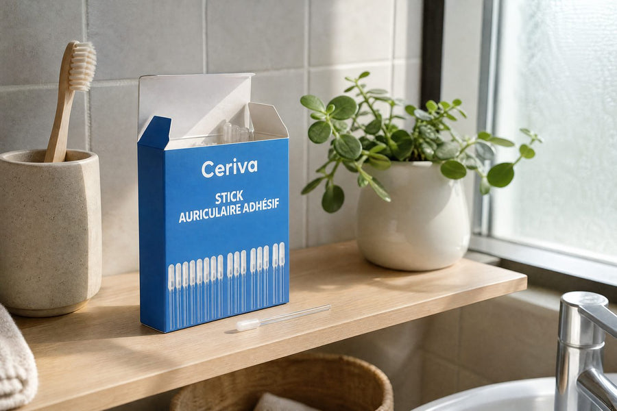 Ceriva : des sticks à embout en gel souple, translucides et rinçables.